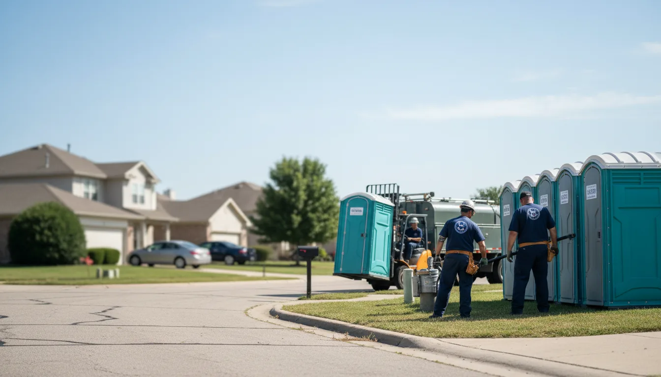 Porta Potty Rental in Hudgins, VA near me